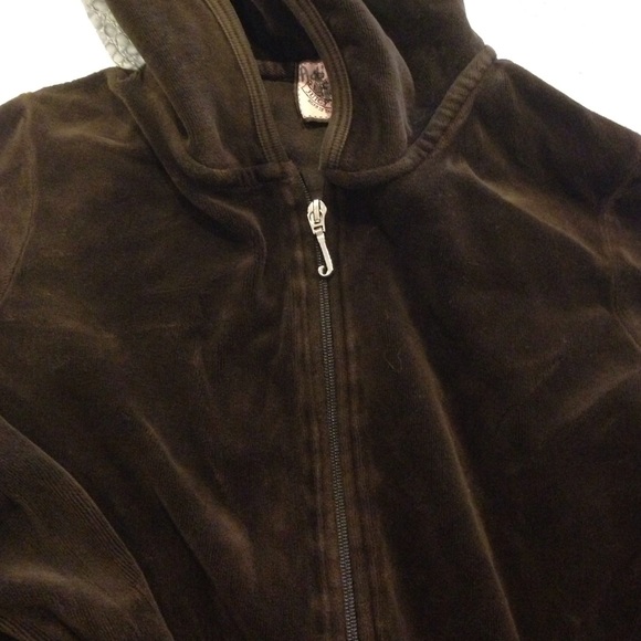 Brown valor  juicy hoodie