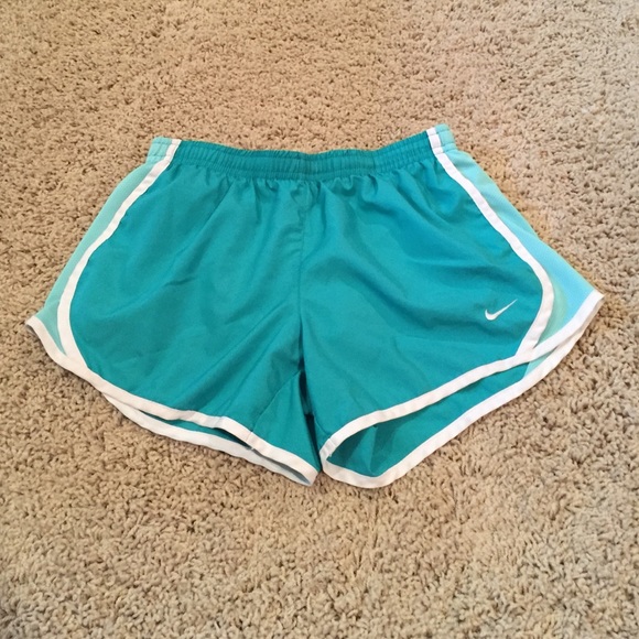 Teal Nike shorts