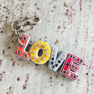 Large Coach LOVE Charm