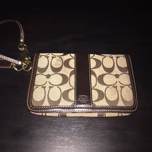 COACH wristlet