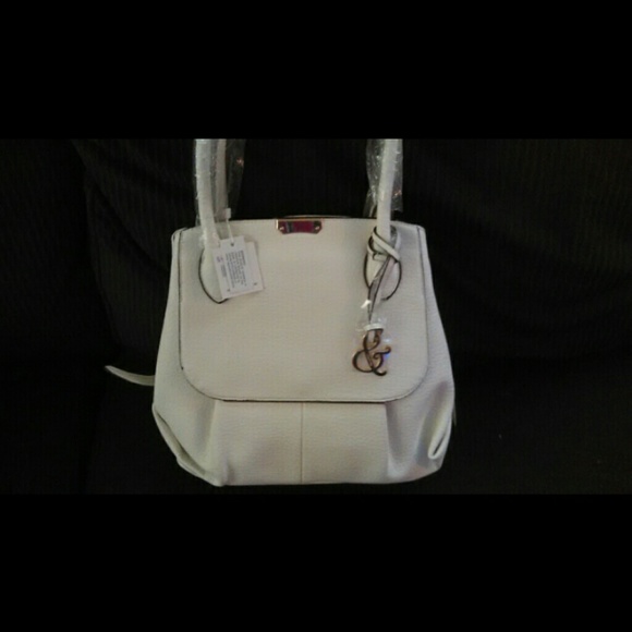 White Faux leather purse - Picture 1 of 3