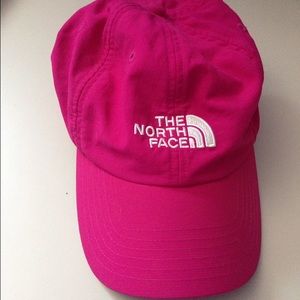 Pink North Face Cap