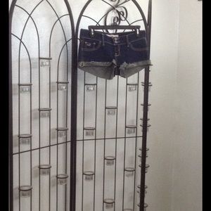 Hollister denim jean shorts