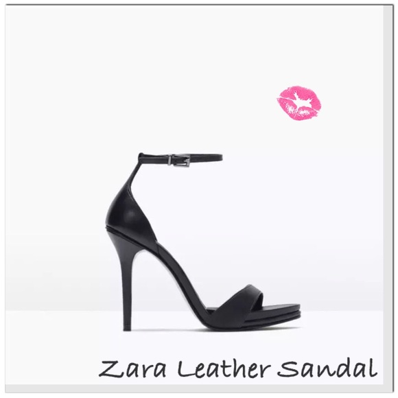 Reserved💋Zara Leather Sandal Size 6.5/7