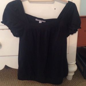 Black old navy shirt!