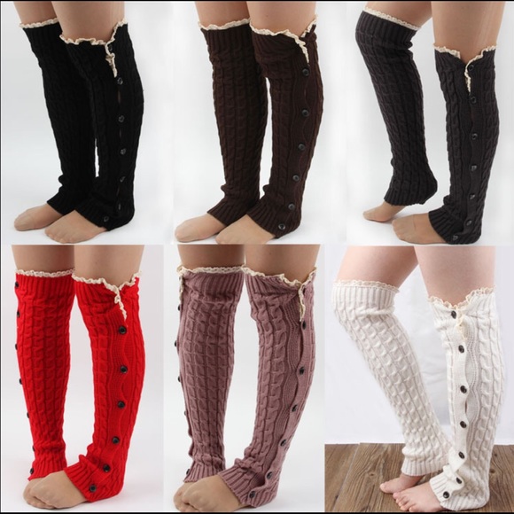 Crochet trim leg warmers - Picture 3 of 3