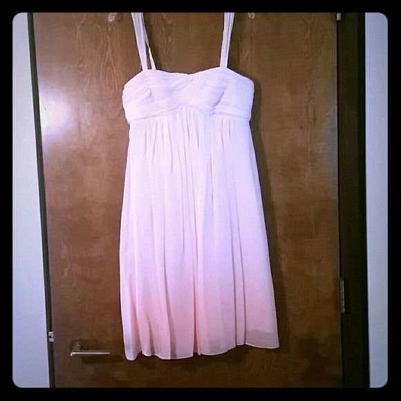 BCBG baby doll dress in pink ombre