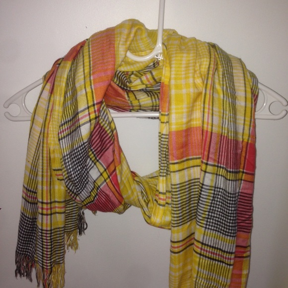 Madewell Yellow Scarf