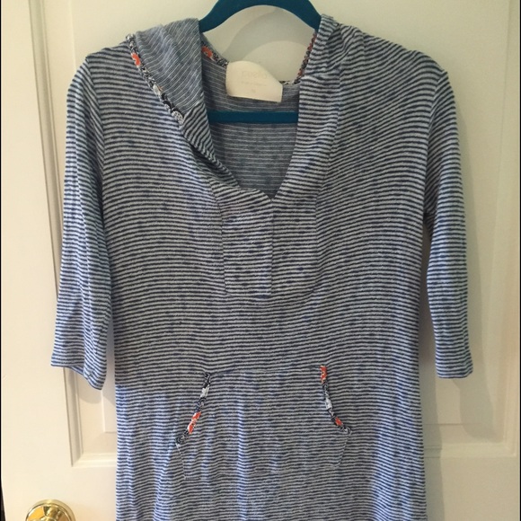 hooded stripe tunic!