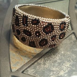 Leopard print (stones) bracelet