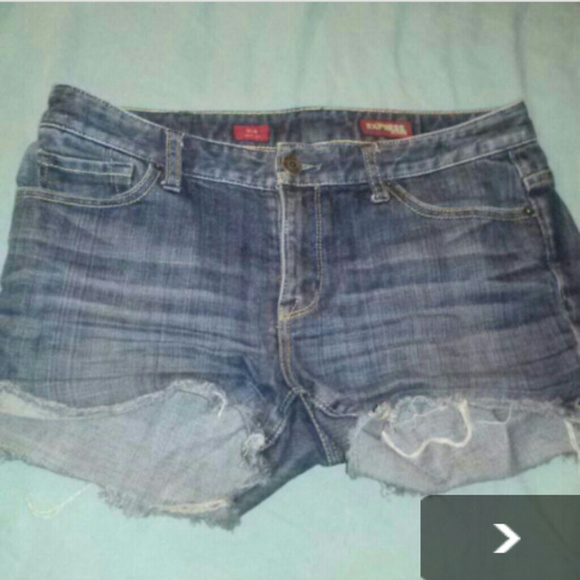 High rise shorts
