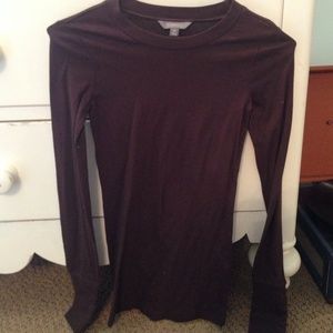Brown long sleeve rubbish shirt