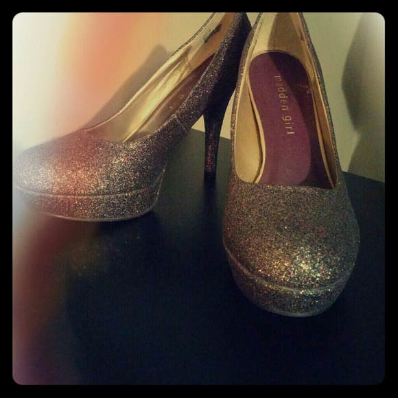 Glittery Steve Madden Heels
