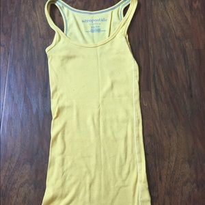 yellow Aeropostale tank