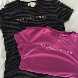 Bundle! 2 Michael Kors short sleeve tees!