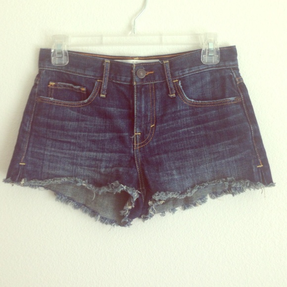 Denim high waisted shorts!