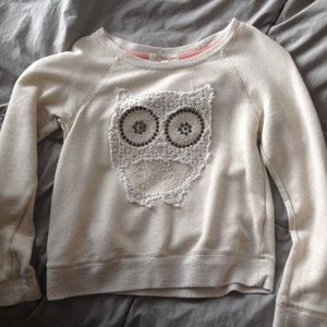 🔴long sleeve owl shirt