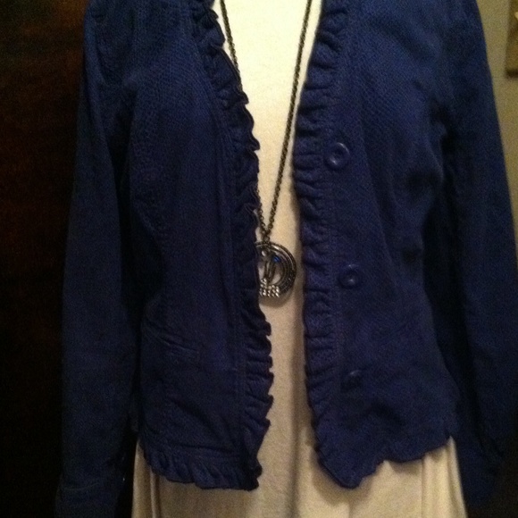 Blue Chico's Jacket