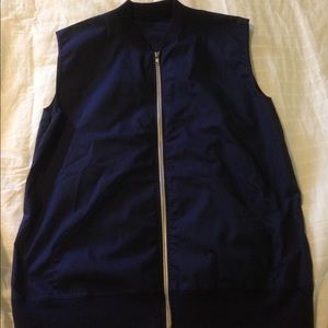 Poplin Zip Vest
