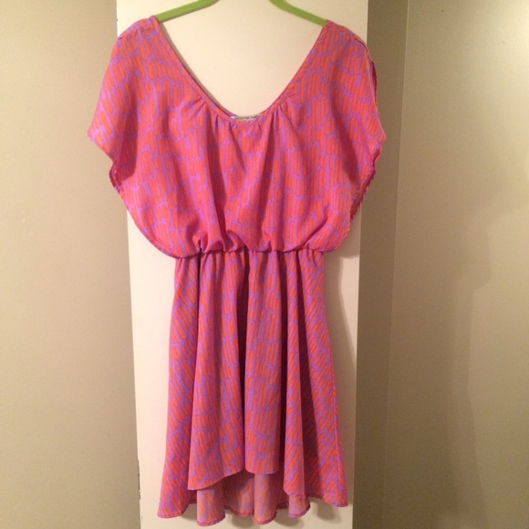 French Connection hi-lo dress
