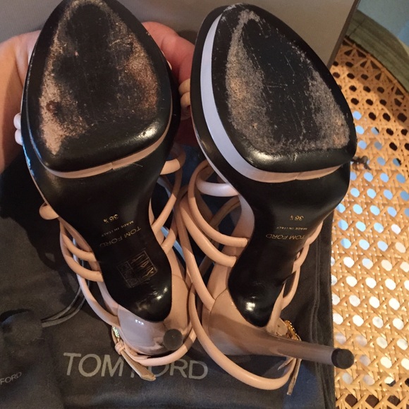 !!!Sold on Mer!!!Tom Ford pink platform heels - Picture 3 of 4