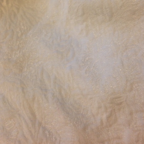 white lace imprint skirt - Picture 2 of 2