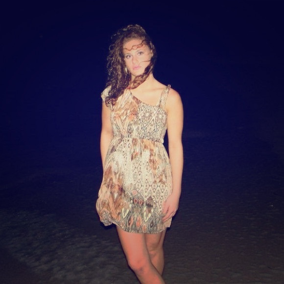 Rue 21 bohemian earthy summer dress