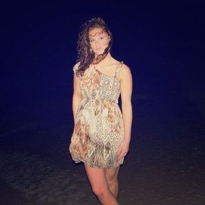 Rue 21 bohemian earthy summer dress