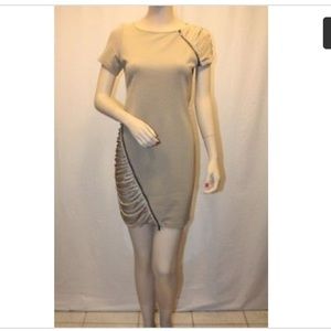 BCBG Max Azria khaki dress