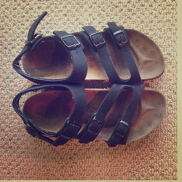 Black authentic Birkenstocks!