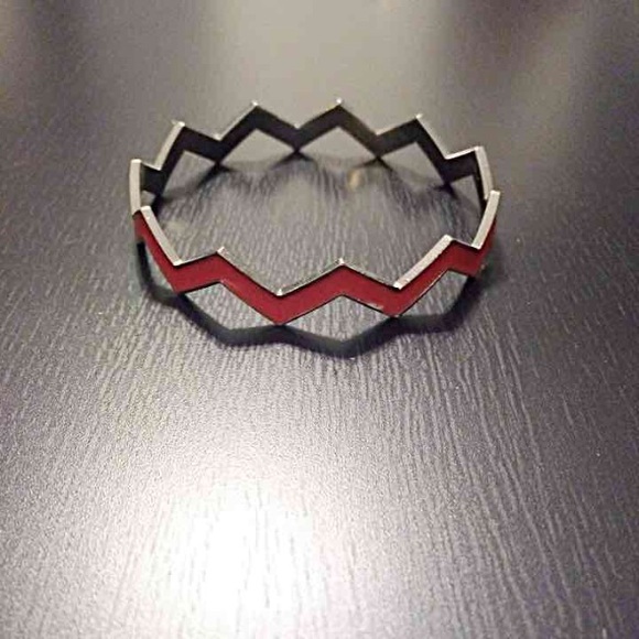 Chevron stackable bracelets - Picture 3 of 4