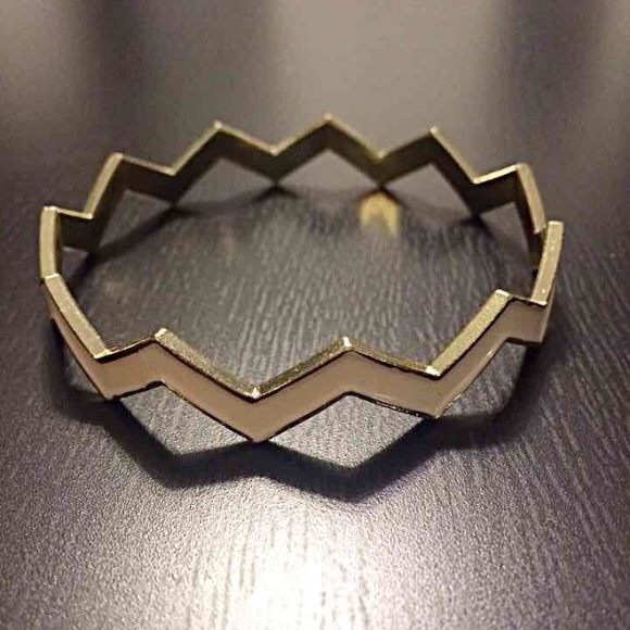 Chevron stackable bracelets - Picture 4 of 4