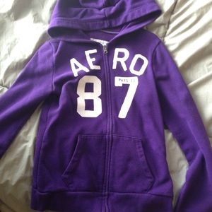 🔴royal purple Aeropostale sweat shirt