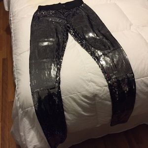 H&M Sequin Leggings