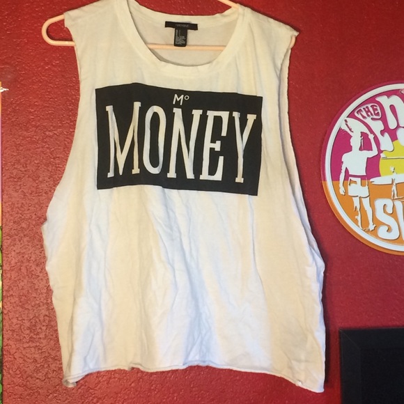 Money muscle tank from Forever 21.