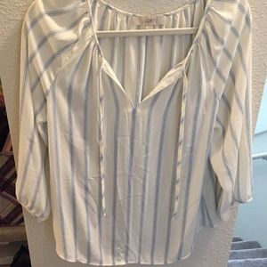 Loft light airy striped top