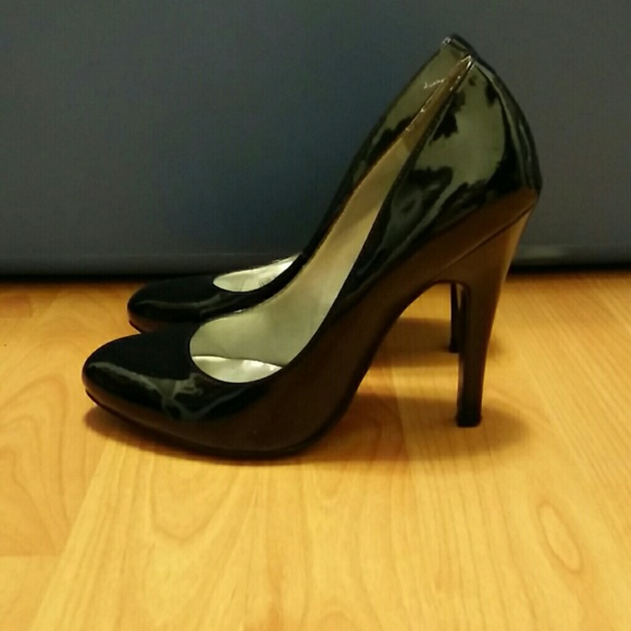 Patent Leather Black Heels