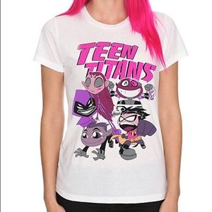 Teen titans fitted shirt