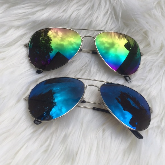 Accessories - Mirrored aviator sunglasses