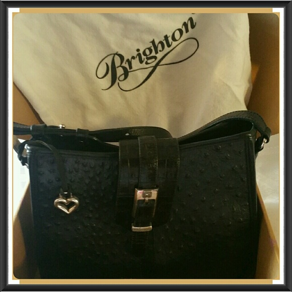 Black leather Brighton Purse