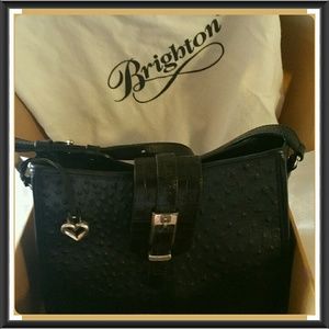 Black leather Brighton Purse