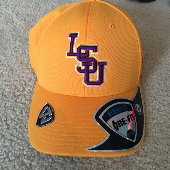 Gold LSU hat