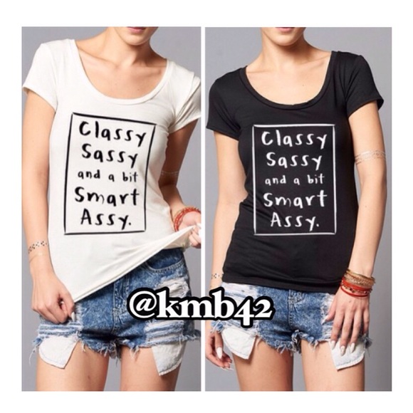 Tops - Closet Fave! Sassy Girl Tee