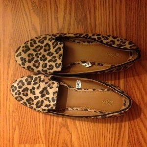 Cheetah print flats