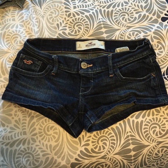Hollister short shorts low rise