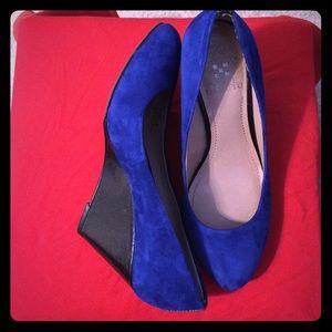 Vince Camuto Blue Wedge heel