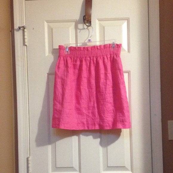 J Crew Linen Skirt