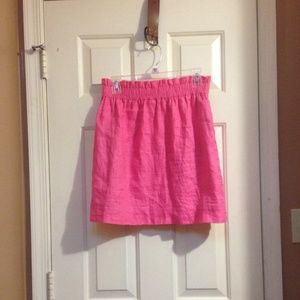 J Crew Linen Skirt