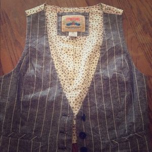 Pinstripe vest