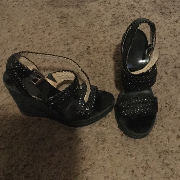 💥💥on sale💥💥Michael Kors black wedges